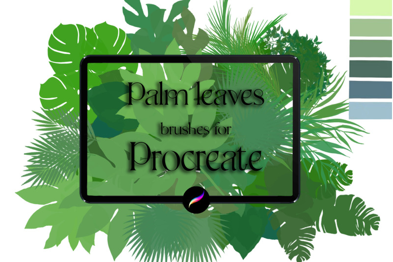 palm-leaves-brushes-for-procreate