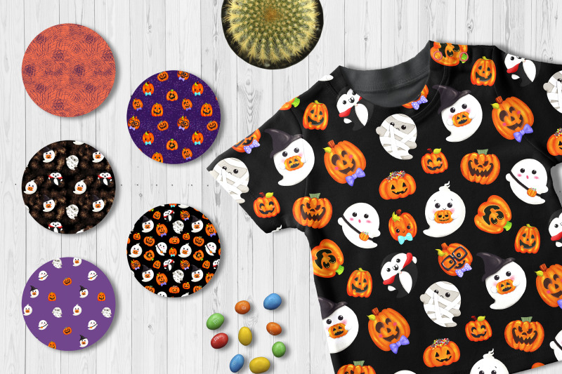 halloween-digital-paper-pack-halloween-seamless-pattern-set