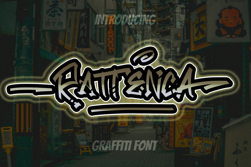 rattenca-graffiti-font