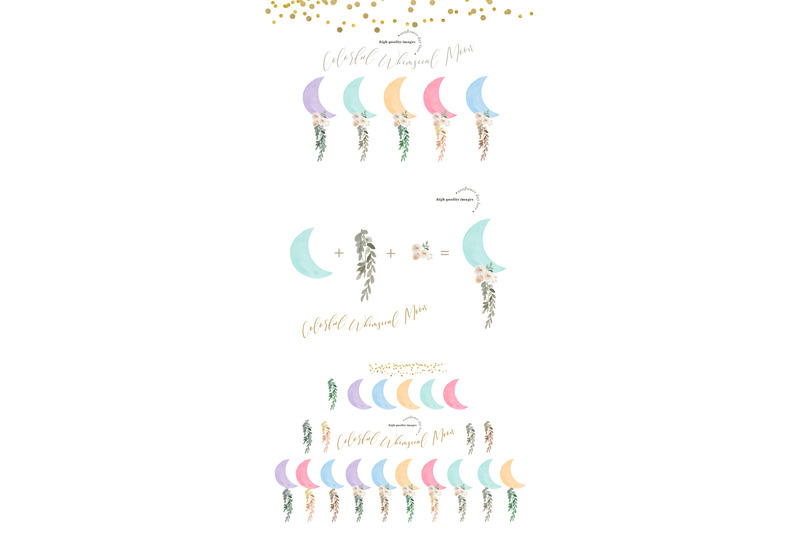 colorful-whimsical-moon-clipart-purple-and-yellow-moon