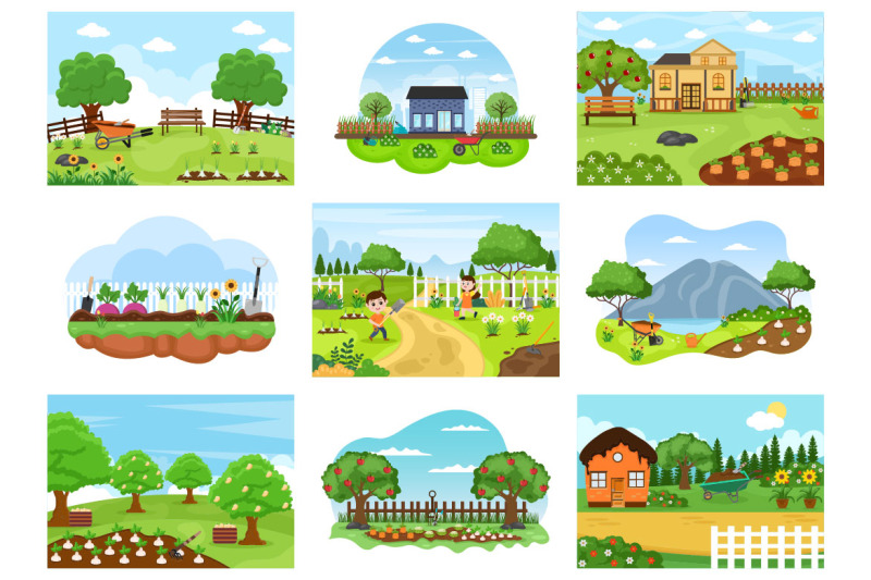 30-farm-gardener-background-vector