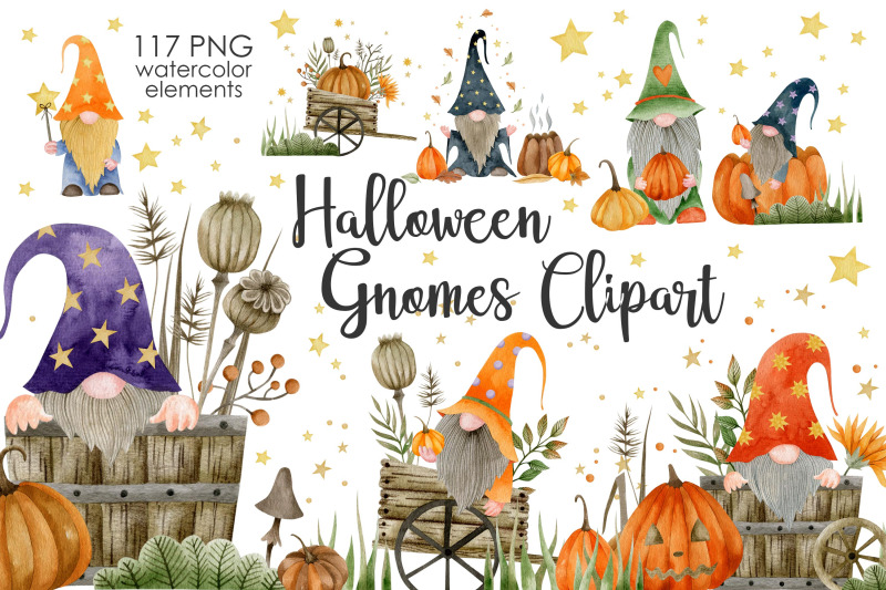 watercolor-halloween-gnomes-clipart