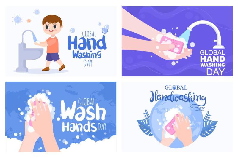 12-washing-hands-for-prevent-covid-19-vector