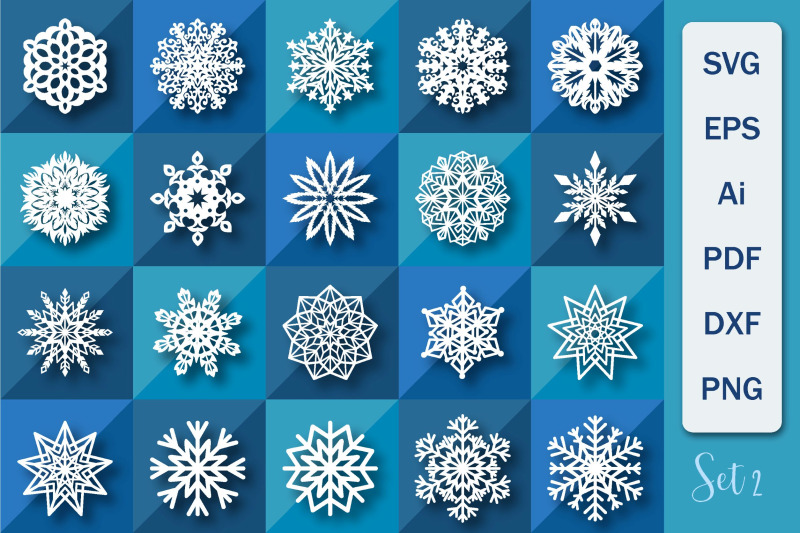 snowflakes-svg
