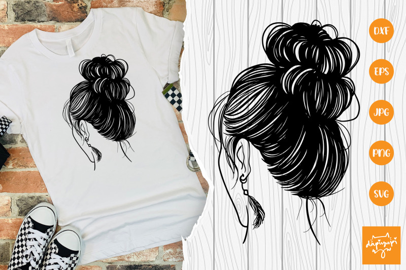 messy-hair-svg-beauty-woman-in-messy-bun-svg