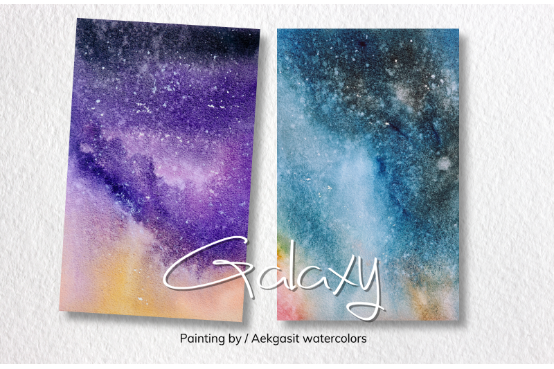 watercolor-background-galaxy-series