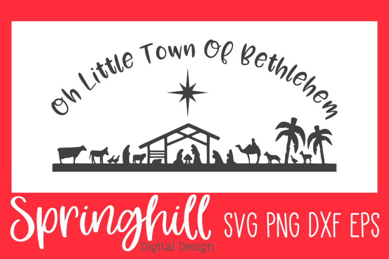 oh-little-town-of-bethlehem-svg-png-dxf-eps-christmas