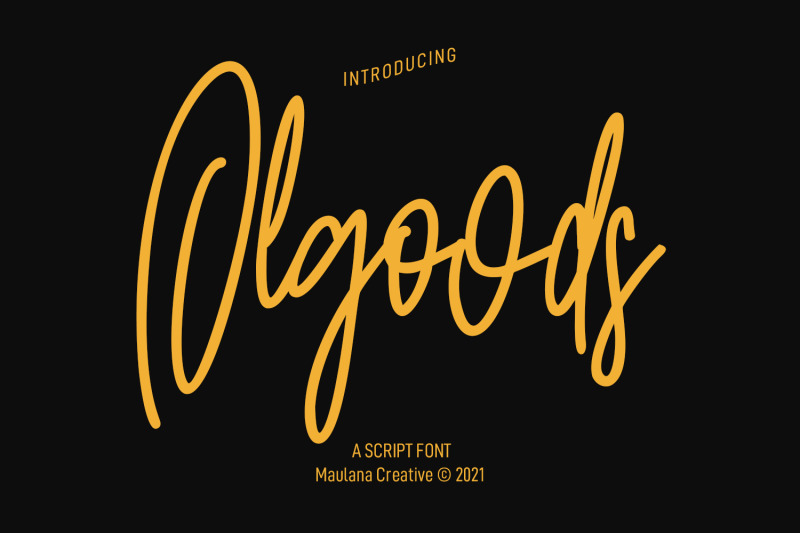 olgoods-script-font