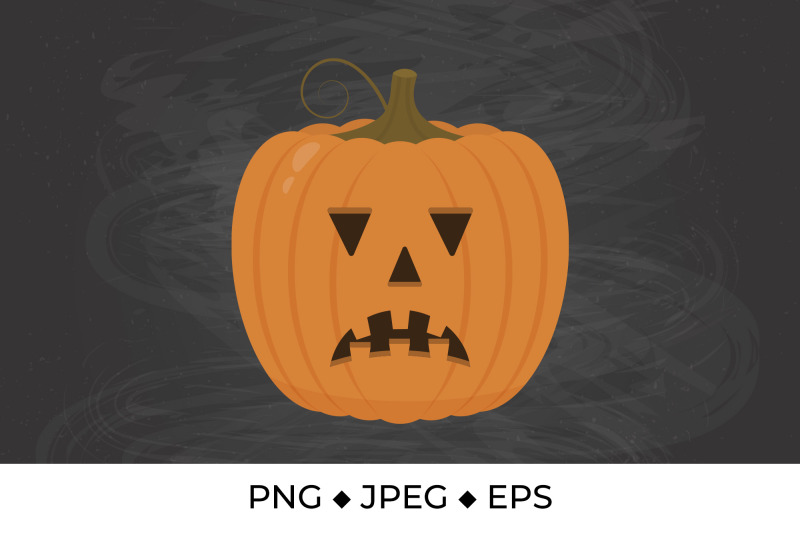 halloween-pumpkin-face-angry-jack-o-039-lantern