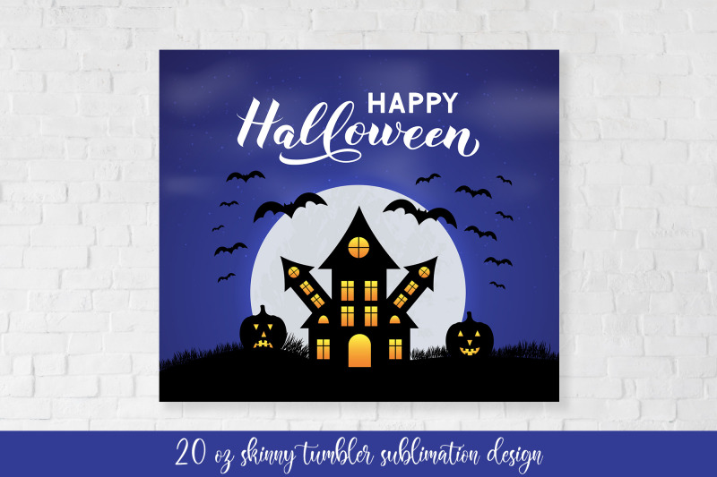 halloween-tumbler-wrap-wrapping-sublimation-design