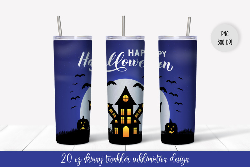 halloween-tumbler-wrap-wrapping-sublimation-design