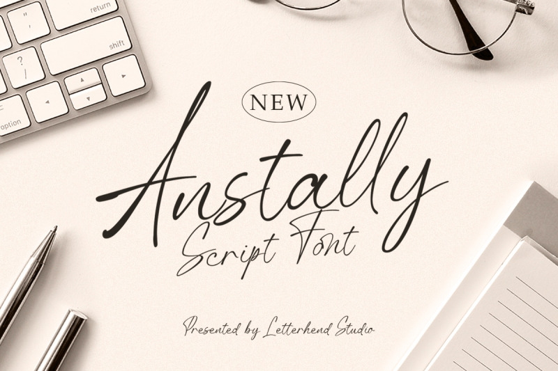 anstally-script-font