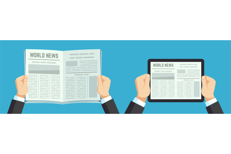 hands-holding-newspaper-paper-news-info-on-tablet-businessman-readi