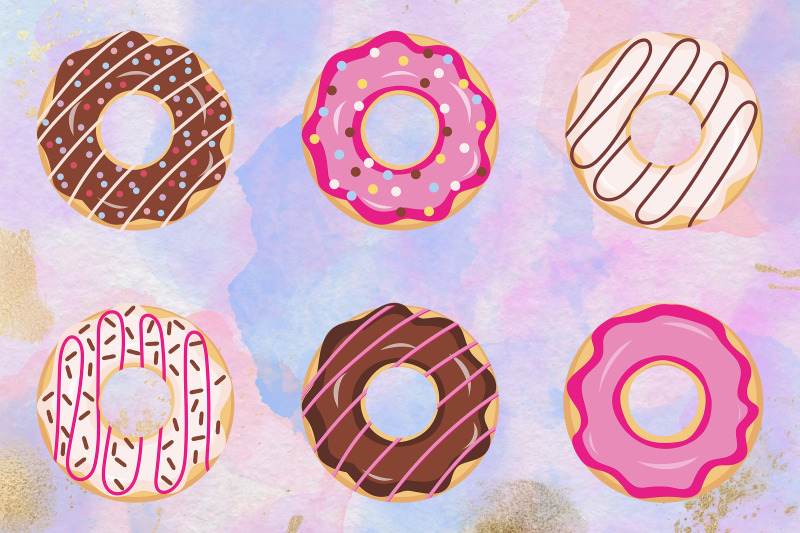 donuts-clipart-doughnut-svg-png-images