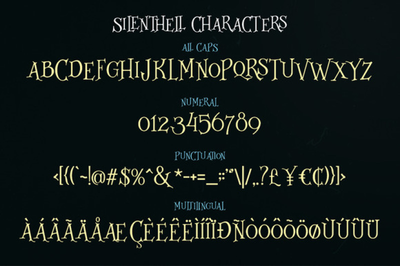 silenthell-typeface