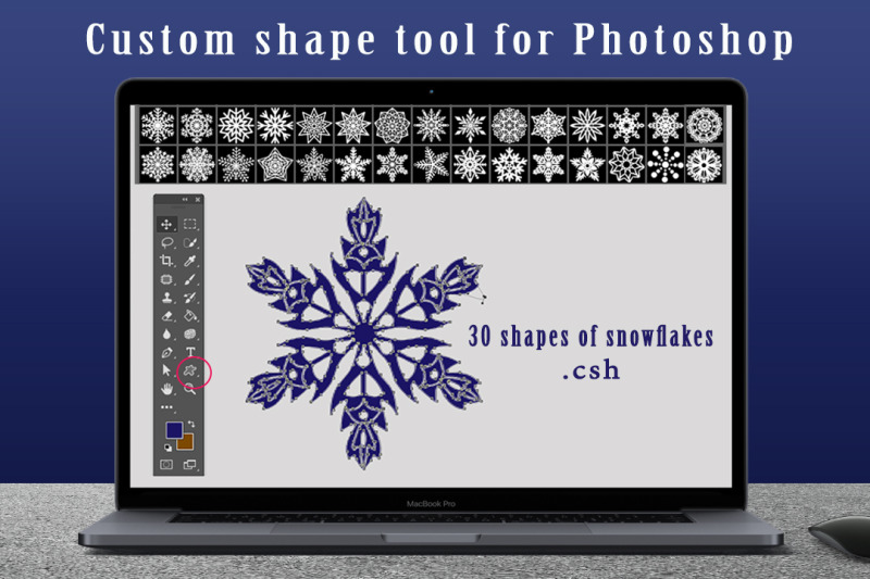 snowflake-shapes-for-photoshop