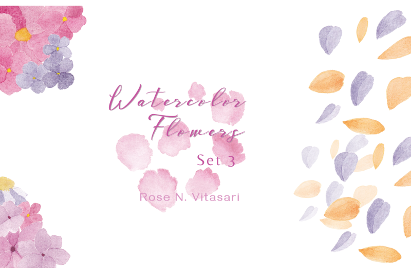 watercolor-flowers-set-3
