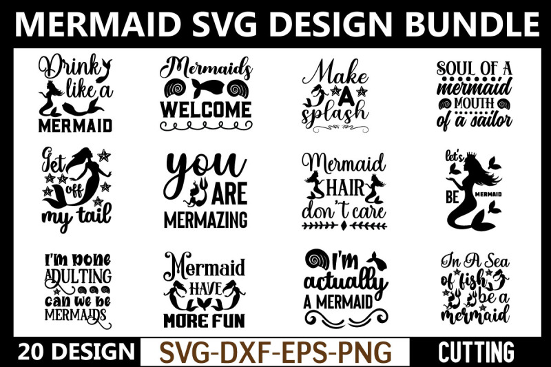 mermaid-svg-bundle-t-shirt-designs-for-sale