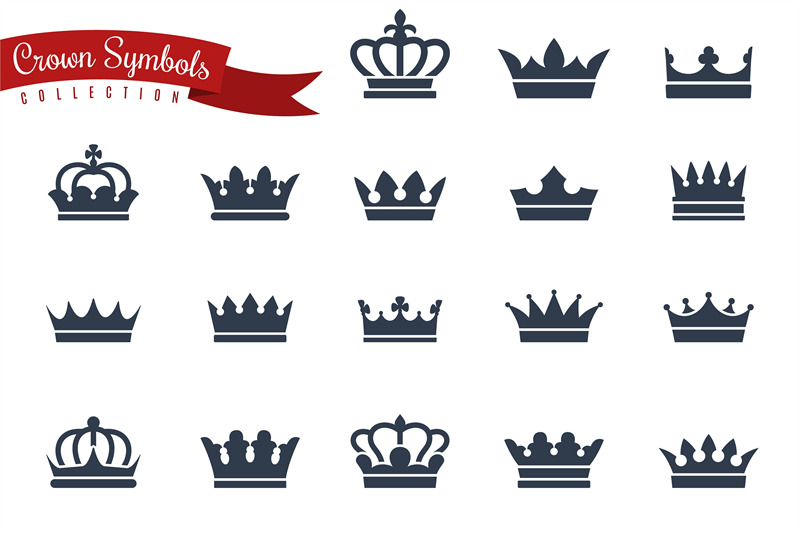 icon-crown-queen-king-crowns-black-silhouette-monarch-imperial-symbo