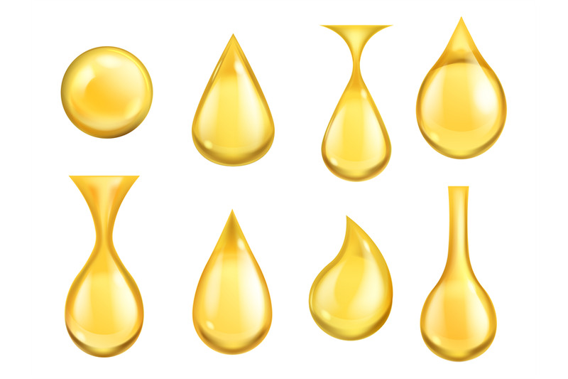 oil-drops-realistic-honey-drop-falling-gasoline-yellow-golden-drople