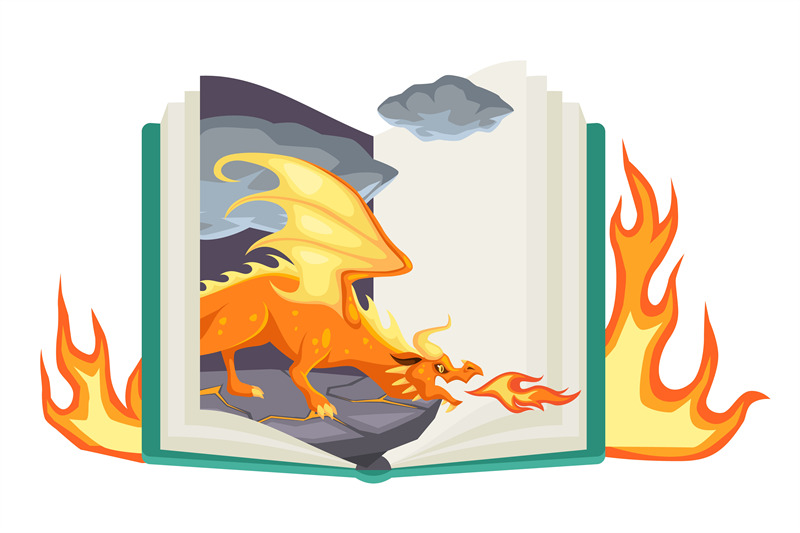 fantasy-book-open-fairy-tail-with-fantasy-colorful-magic-dragon-fire