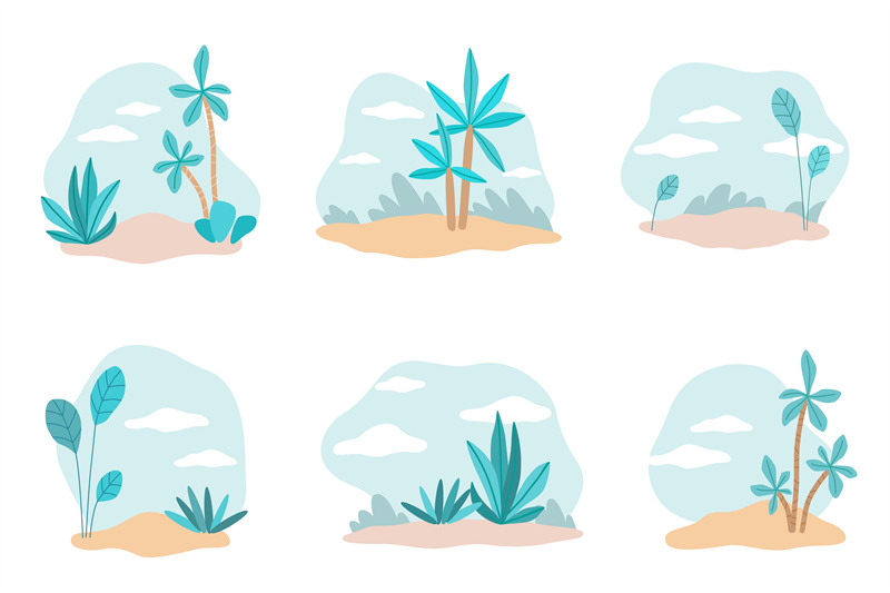 plants-backdrops-tropical-trees-and-bushes-collection-hand-drawn-pal