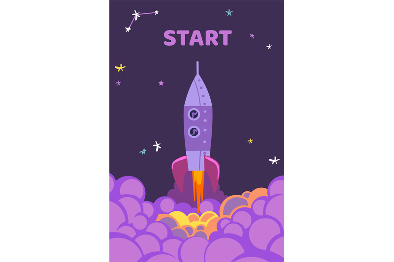 rocket-start-starting-shuttle-in-sky-purple-colors-stars-night-backg