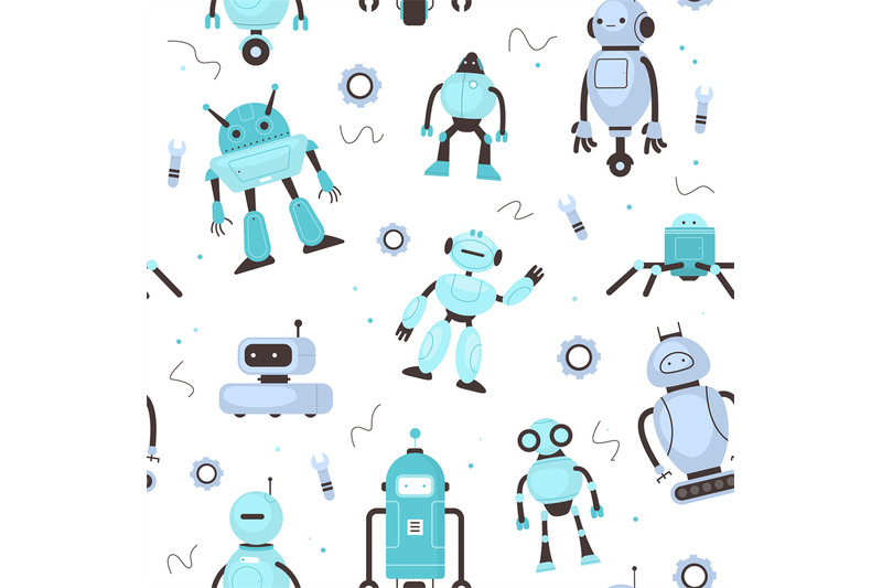 seamless-pattern-kids-robots-funny-childish-robotic-mascot-school-in