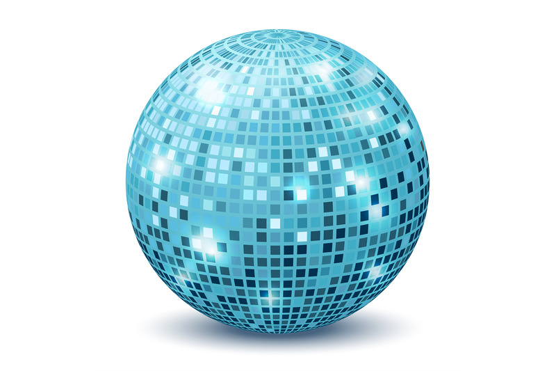 realistic-disco-ball-reflection-sphere-mirrored-dance-party-silver-bl