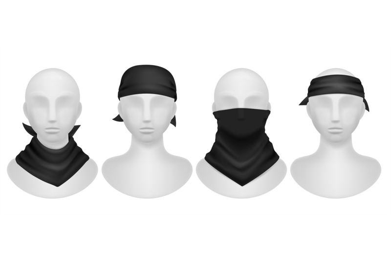 black-bandana-realistic-mannequins-mockup-with-different-style-dark-k