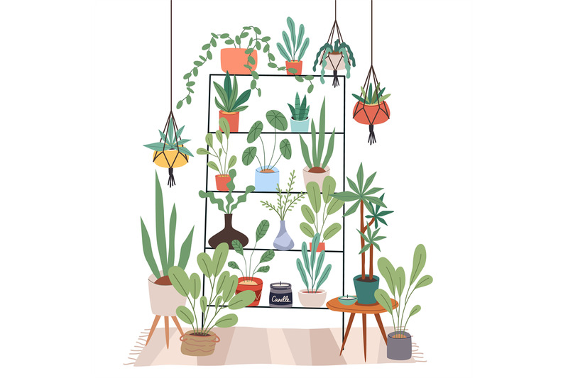 indoor-plants-stand-rack-for-houseplants-home-garden-flowers-on-she