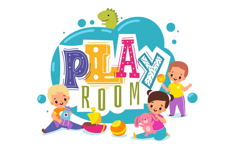 kids-play-room-playground-cartoon-logo-children-zone-for-games-boys