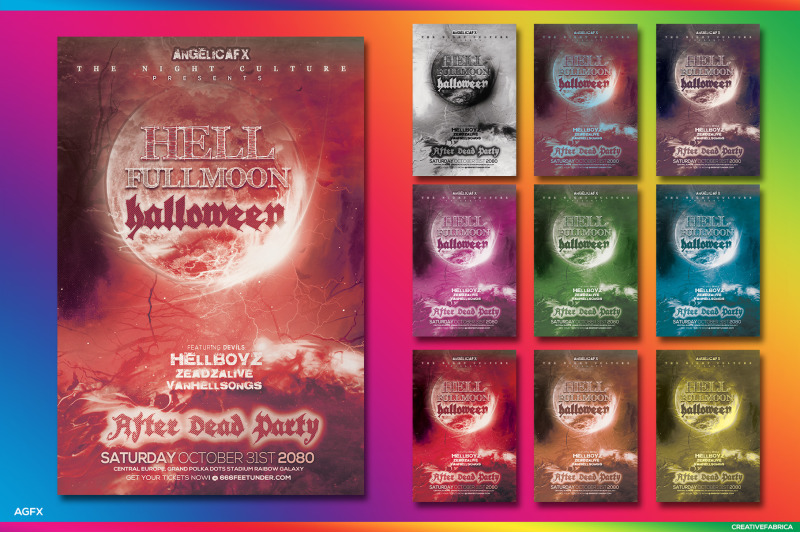 halloween-hell-full-moon-flyer-template