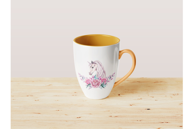 watercolor-floral-unicorn-sublimation-clipart-1-png-file