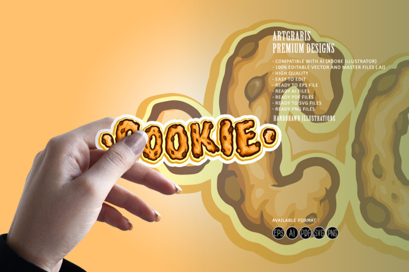 cookie-biscuit-typeface-font-cartoon