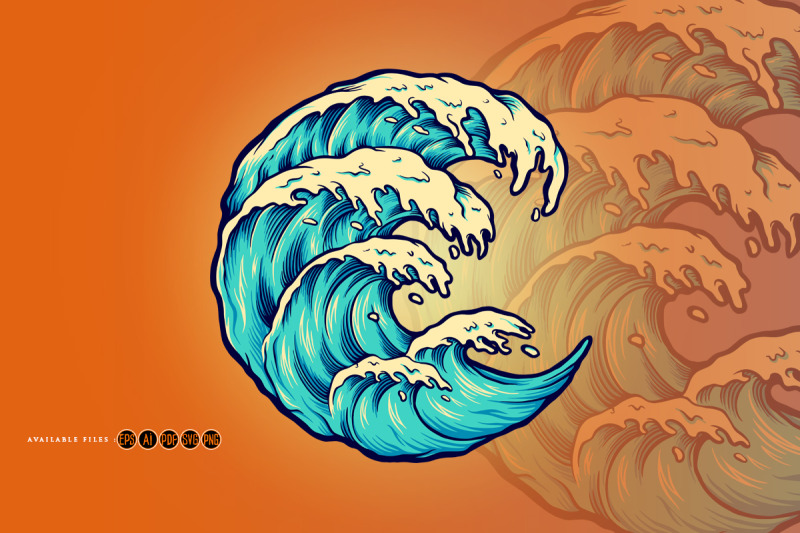 ocean-wave-beach-object-template