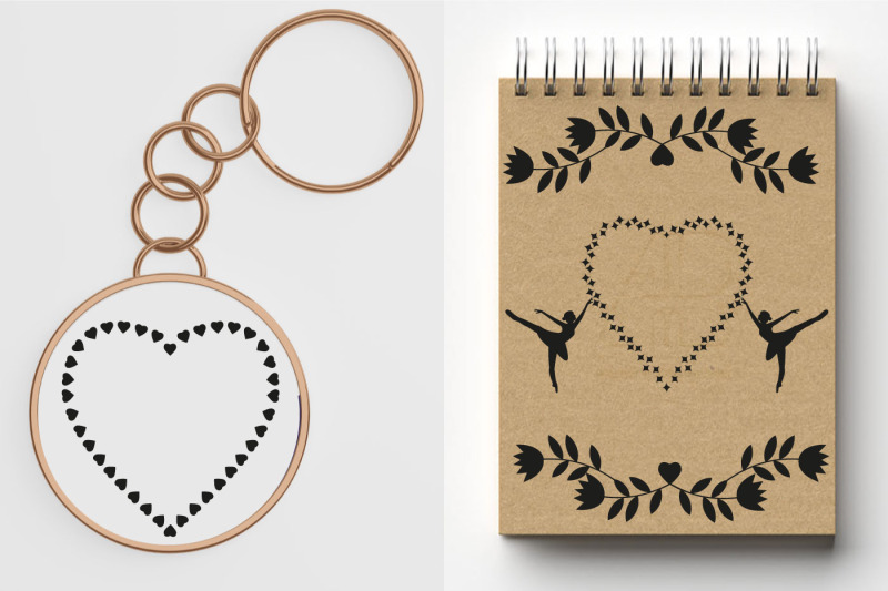 heart-shape-frames-with-svg-ballerinas