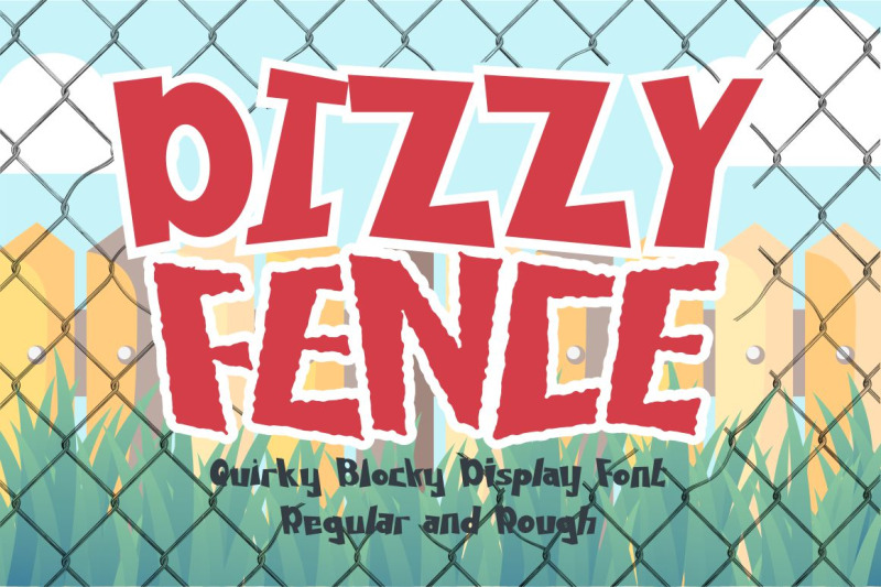 dizzy-fence-quirky-blocky-display-font