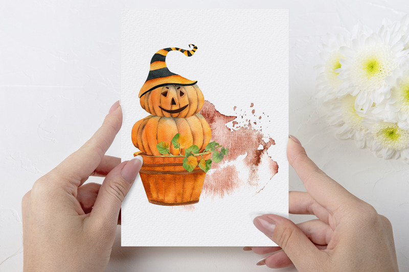 halloween-pumpkin-head-sublimation-design-watercolor-clipart