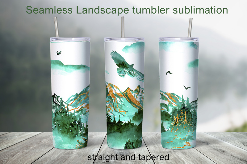 mountain-tumbler-sublimation-wild-20oz-tumbler-design-png