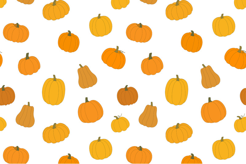 pumpkin-harvest-pattern-pumpkin-pattern-autumn-pumpkin-svg