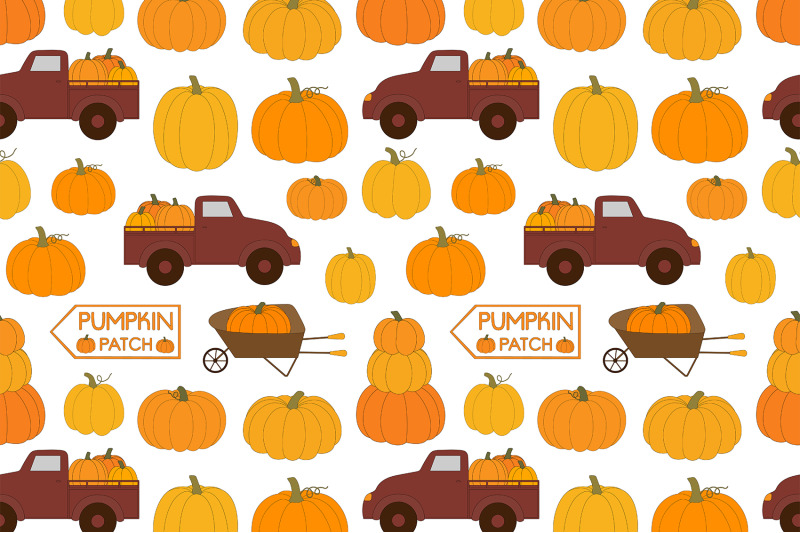 pumpkin-harvest-pattern-pumpkin-pattern-autumn-pumpkin-svg