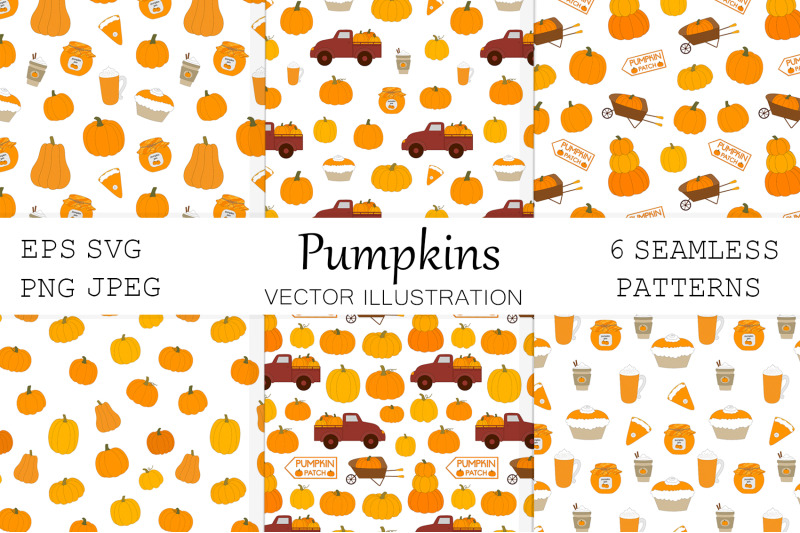 pumpkin-harvest-pattern-pumpkin-pattern-autumn-pumpkin-svg