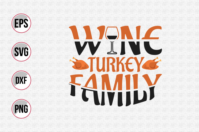 wine-turkey-family-svg