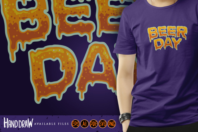 beer-day-typography-font-effect