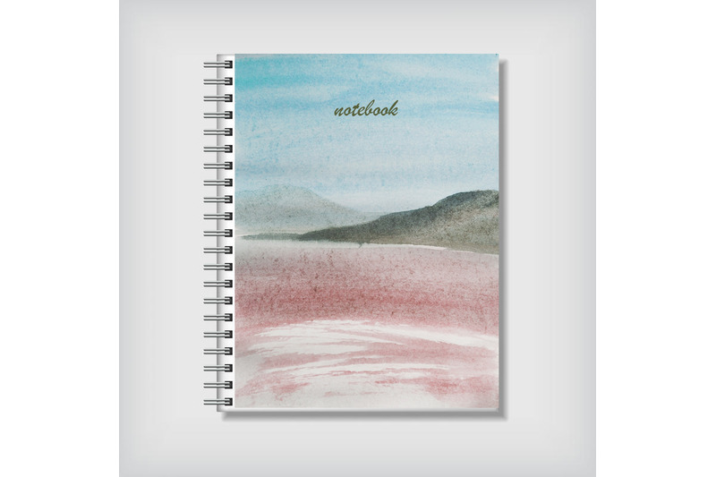 watercolor-nature-and-landscape-abstract-mountain