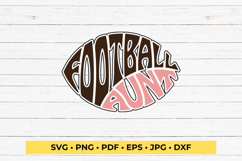 football-aunt-svg-cut-file-typography-design