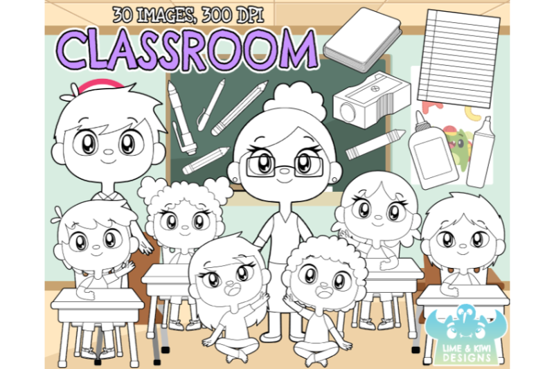 classroom-digital-stamps-lime-and-kiwi-designs
