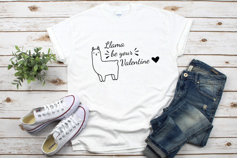 llama-be-your-valentine-svg