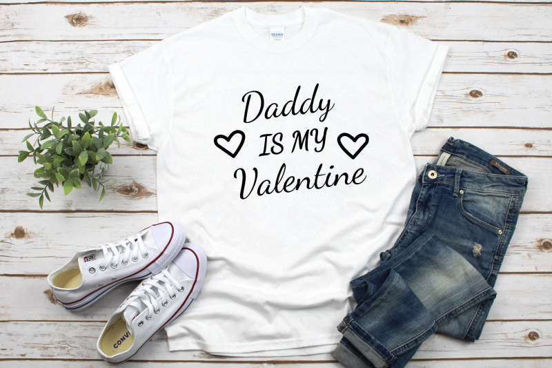 daddy-is-my-valentine-svg